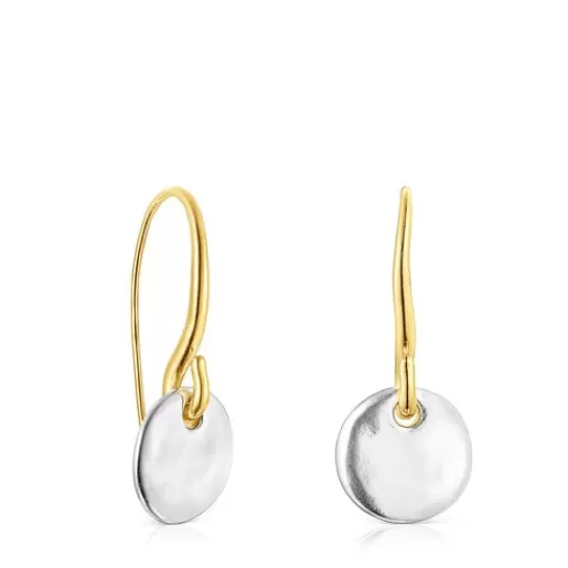 Discount Short two-tone Luah luna Earrings Silver Earrings | Large Earrings