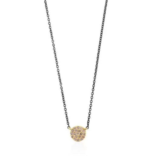 Flash Sale Silver and Gold Gem Power Necklace with Diamonds Gold Necklaces | Short Necklaces