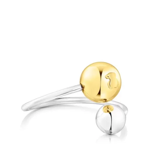 Online Silver and silver vermeil Plump Open ring Silver Rings | Medium Rings