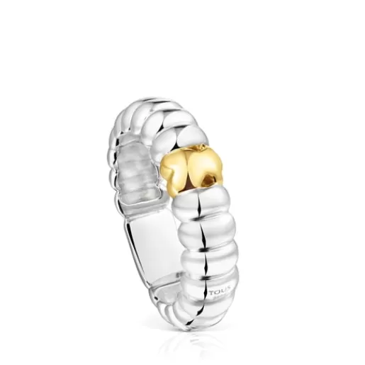 Hot Silver and silver vermeil Virtual Garden Ring Silver Rings | Small Rings