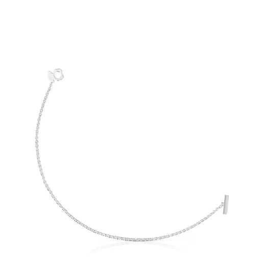 Clearance bear chain Bracelet I-Bear Silver Bracelets | Chain Bracelets