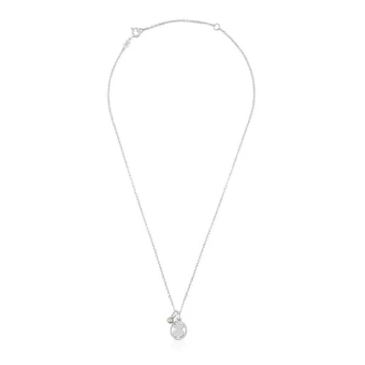 Cheap Silver Camee Necklace with Pearl Silver Necklaces | Short Necklaces