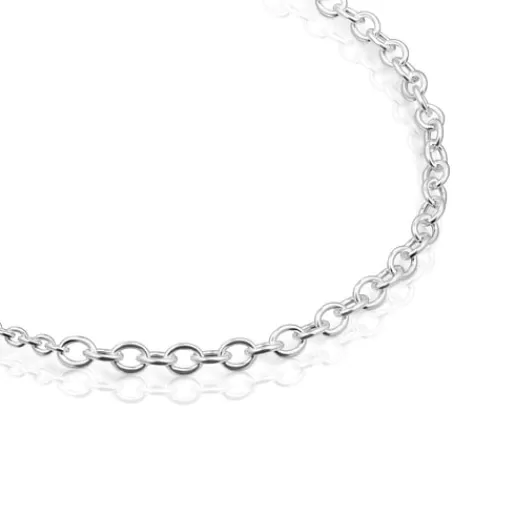 Discount Choker with round rings Calin Silver Necklaces | Chokers