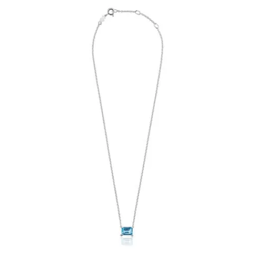 Best Sale Color Pills Necklace with topaz Silver Necklaces | Short Necklaces