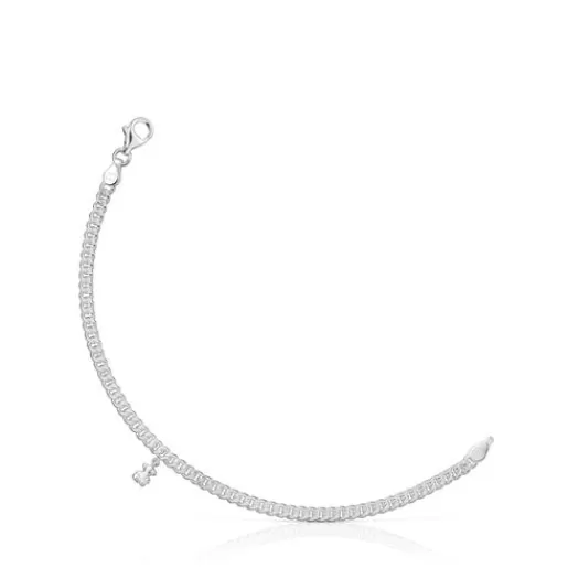 Cheap curb chain Bracelet Bold Bear Silver Bracelets | Chain Bracelets