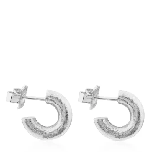 Cheap Duna Tube Earrings Silver Earrings | Hoop Earrings