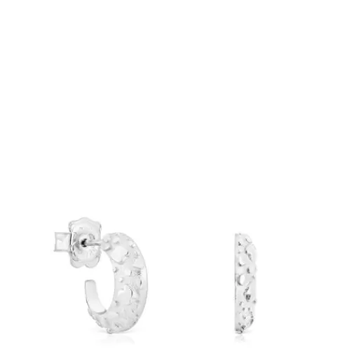 Cheap hoop earrings Dybe Silver Earrings