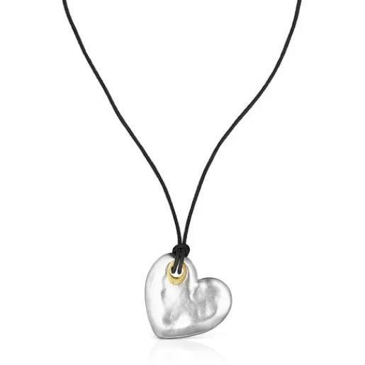 Cheap Silver Luah heart Necklace Silver Pendants | Long Necklaces