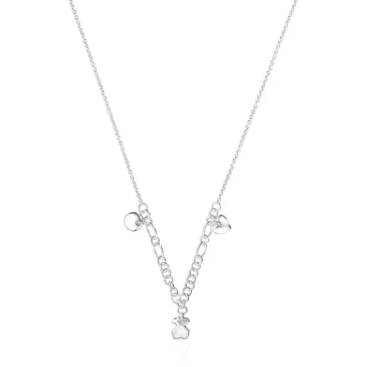 Outlet Silver Luah motif Necklace Silver Necklaces | Short Necklaces