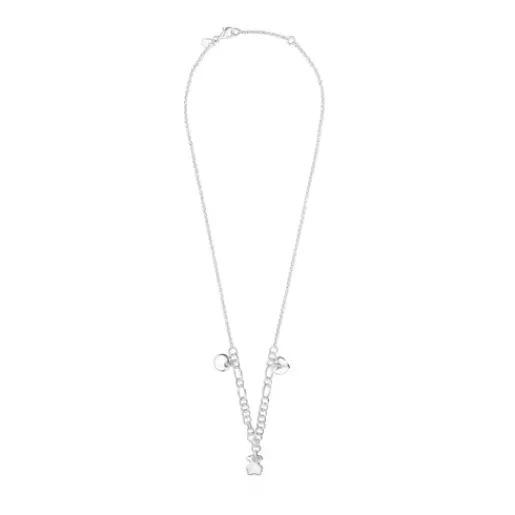 Outlet Silver Luah motif Necklace Silver Necklaces | Short Necklaces