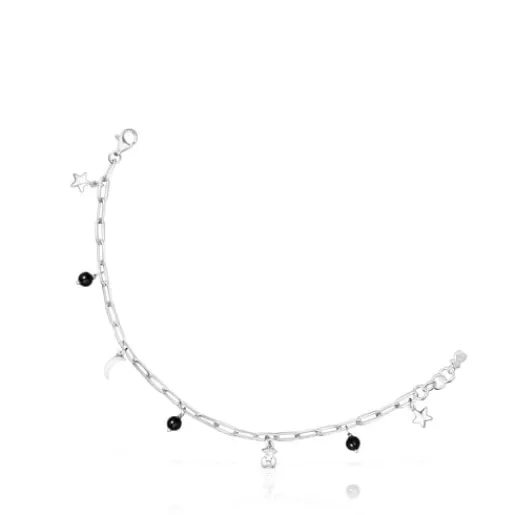 Best Silver Magic Nature Bracelet with onyx Silver Bracelets | Chain Bracelets