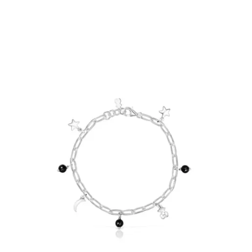 Best Silver Magic Nature Bracelet with onyx Silver Bracelets | Chain Bracelets