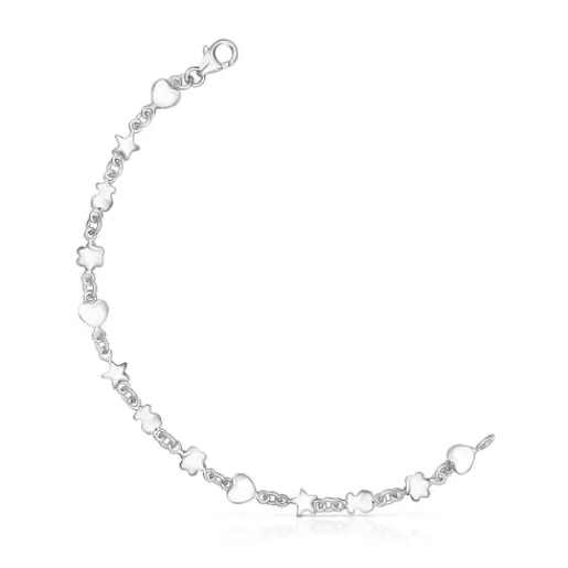 Sale Mini Icons Bracelet Silver Bracelets | Chain Bracelets