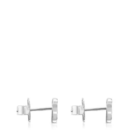 Cheap Silver Motif Earrings with Spinels Silver Earrings | Small Earrings