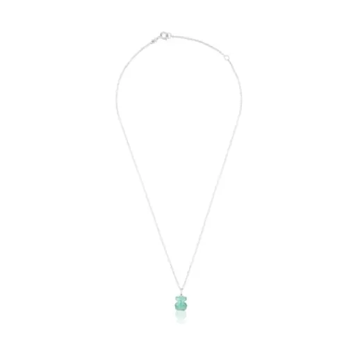 New New Color Necklace with Amazonite Silver Pendants | Short Necklaces