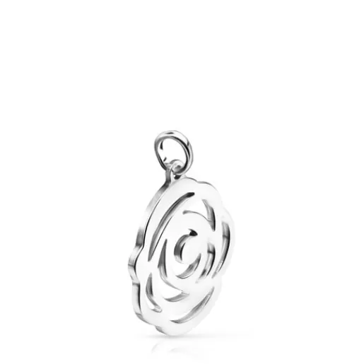 Store Silver Rosa de Abril Pendant Silver Pendants | Small Pendants