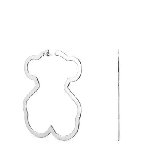 Best Sale Silueta bear Earrings Silver Earrings | Hoop Earrings