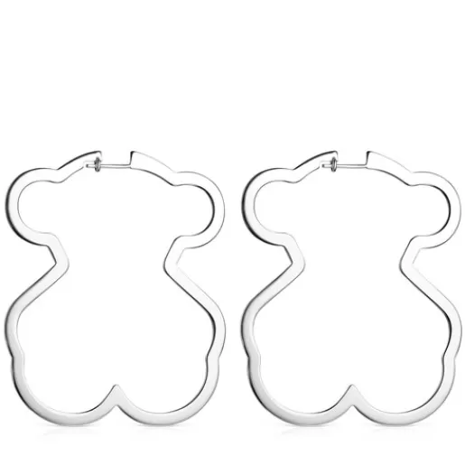 Best Sale Silueta bear Earrings Silver Earrings | Hoop Earrings