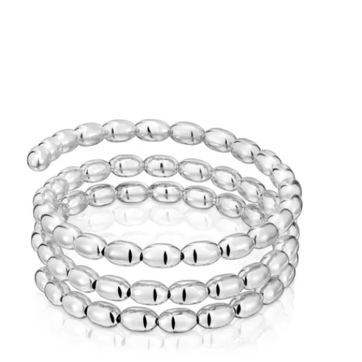 Fashion spiral Bangle Basics Silver Bracelets | Bangle Bracelets