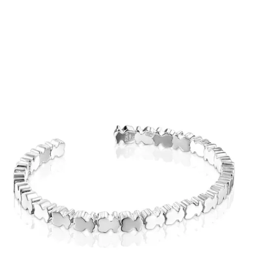 Sale Silver Straight bears Bracelet Silver Bracelets | Bangle Bracelets