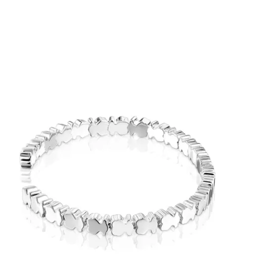 Sale Silver Straight bears Bracelet Silver Bracelets | Bangle Bracelets