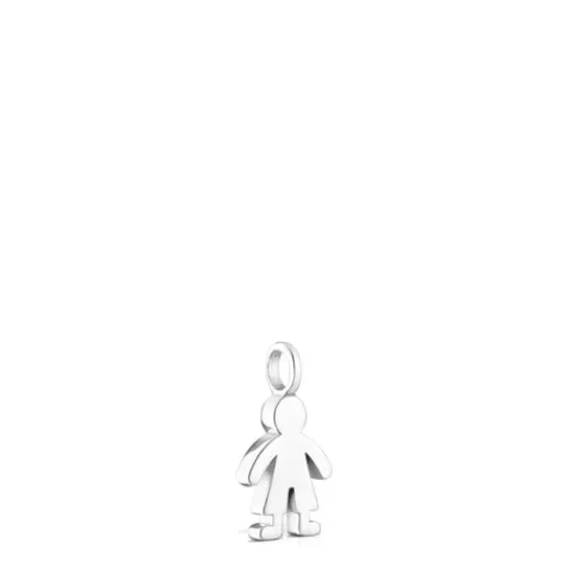 Best Silver Sweet Dolls boy Pendant Silver Pendants