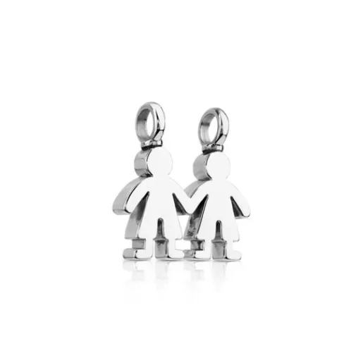 Cheap Silver Sweet Dolls boys Pendant Silver Pendants | Small Pendants