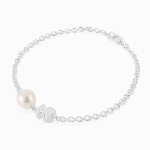 Sale Sweet Dolls Bracelet with pearl Silver Bracelets | Pearl Bracelets