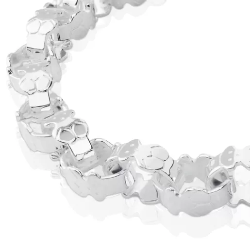 Discount Silver Bear Bracelet 19cm. Kids Silver Bracelets | Chain Bracelets