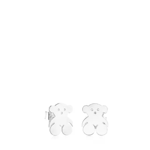 Cheap Bear Earrings 1cm. Kids Silver Earrings | Small Earrings