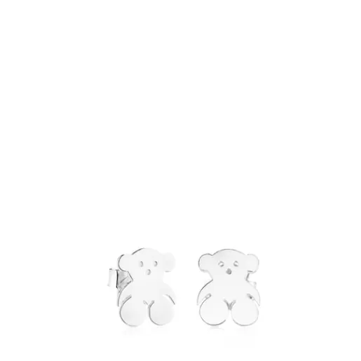 New Bear Earrings 1cm. Kids Silver Earrings | Small Earrings