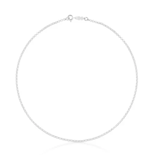 Cheap Silver Chain Choker 40cm. Kids Silver Necklaces | Chokers