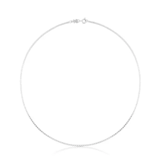 Sale Silver Chain Choker semi-rigid 45cm Kids Silver Necklaces | Chokers