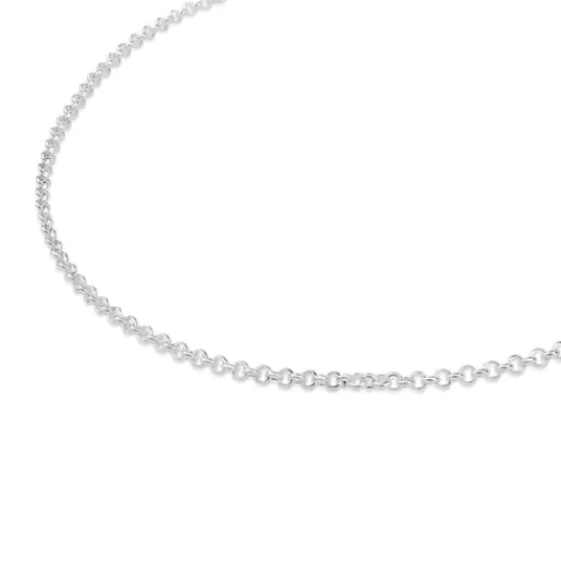 Clearance Silver Chain Choker with balls 40cm. Kids Silver Necklaces | Chokers