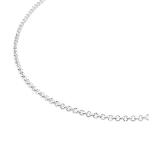 Online Silver Chain Choker with balls 60cm Kids Silver Necklaces | Chokers