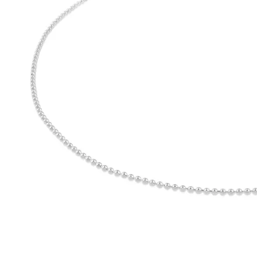 Best Chain Choker with 1,8mm balls Kids Silver Necklaces | Short Necklaces