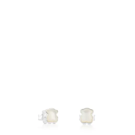 Best Sale Color Earrings with mother-of-pearl Kids Silver Earrings | Small Earrings