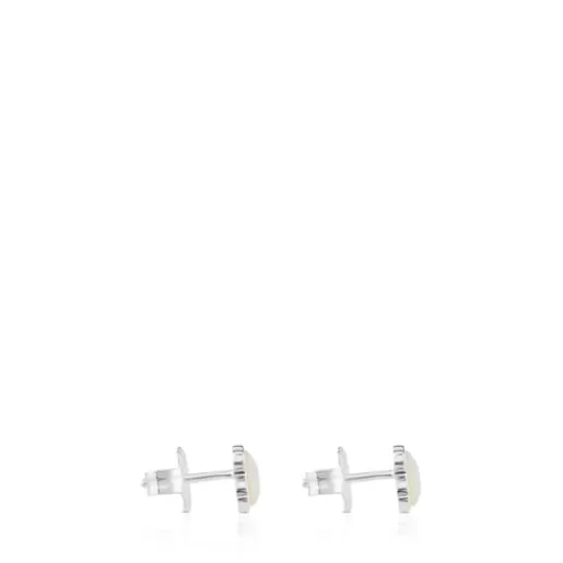 Best Sale Color Earrings with mother-of-pearl Kids Silver Earrings | Small Earrings
