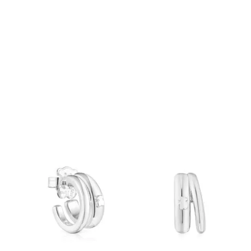 New Fellow Double-hoop earrings Silver Earrings | Hoop Earrings