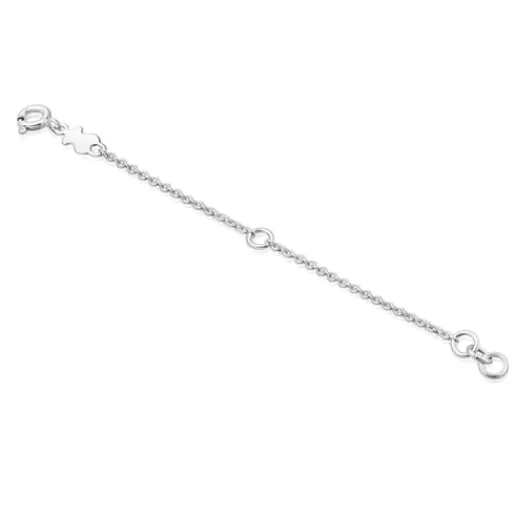 Cheap Good Vibes Extension Silver Bracelets | Chain Bracelets