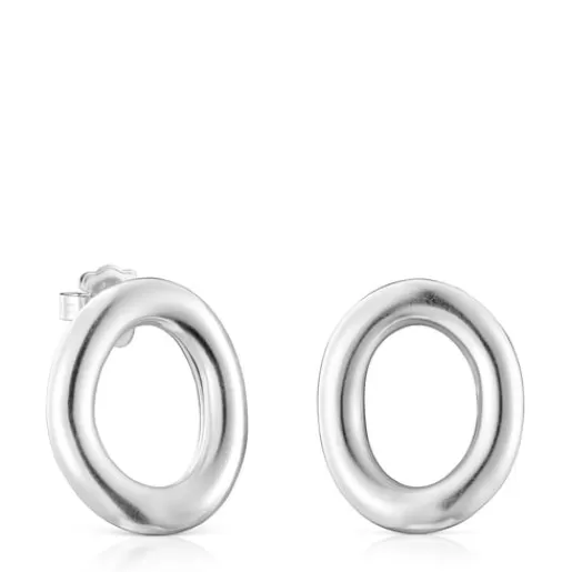 New Silver Hav Circle earrings Silver Earrings