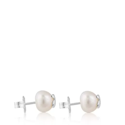 Sale Pearl Earrings with Pearl Kids Silver Earrings | Pearl Earrings