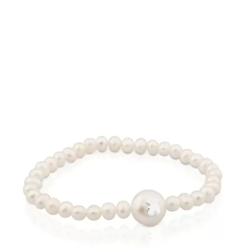 Best Silver Sweet Dolls Bracelet with pearls Silver Bracelets | Pearl Bracelets