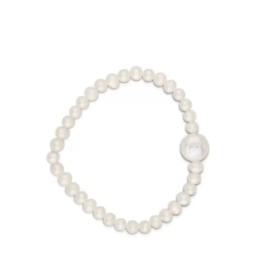 Best Silver Sweet Dolls Bracelet with pearls Silver Bracelets | Pearl Bracelets