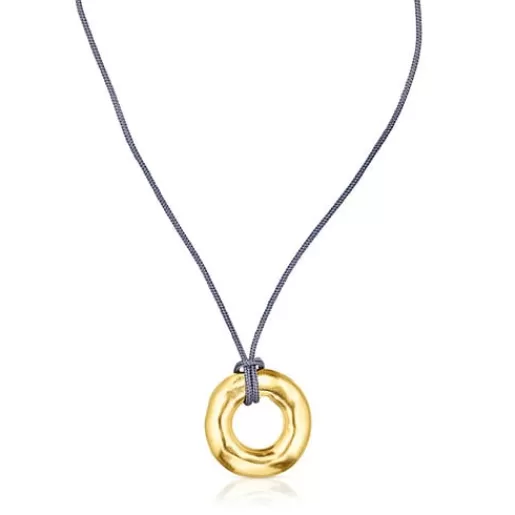 Hot Silver vermeil Luah donut Necklace Silver Pendants | Long Necklaces