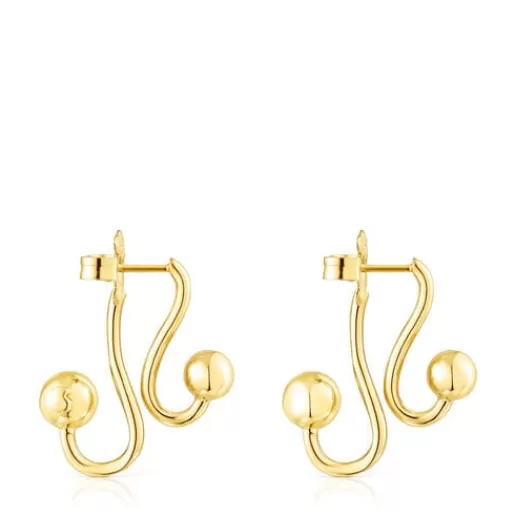 Cheap Silver vermeil Plump Earrings Silver Earrings