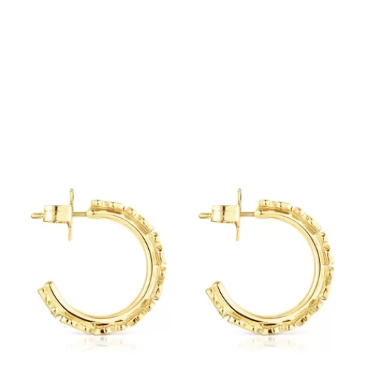 Store Silver vermeil Straight hoop Earrings Silver Earrings | Hoop Earrings