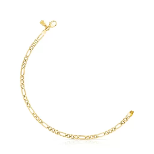 Best Silver Vermeil Chain curbed Bracelet Silver Bracelets | Chain Bracelets