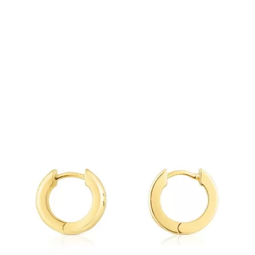 Hot Silver vermeil Fellow Double-hoop earrings Silver Earrings | Hoop Earrings