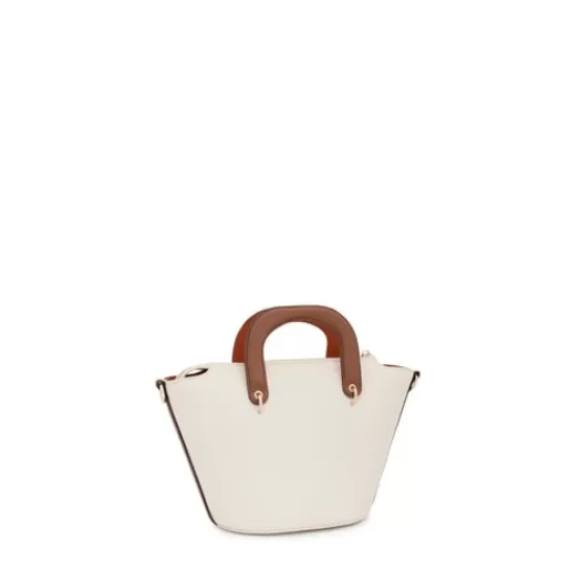 Clearance Small beige Tote bag Helen Crossbody Bags